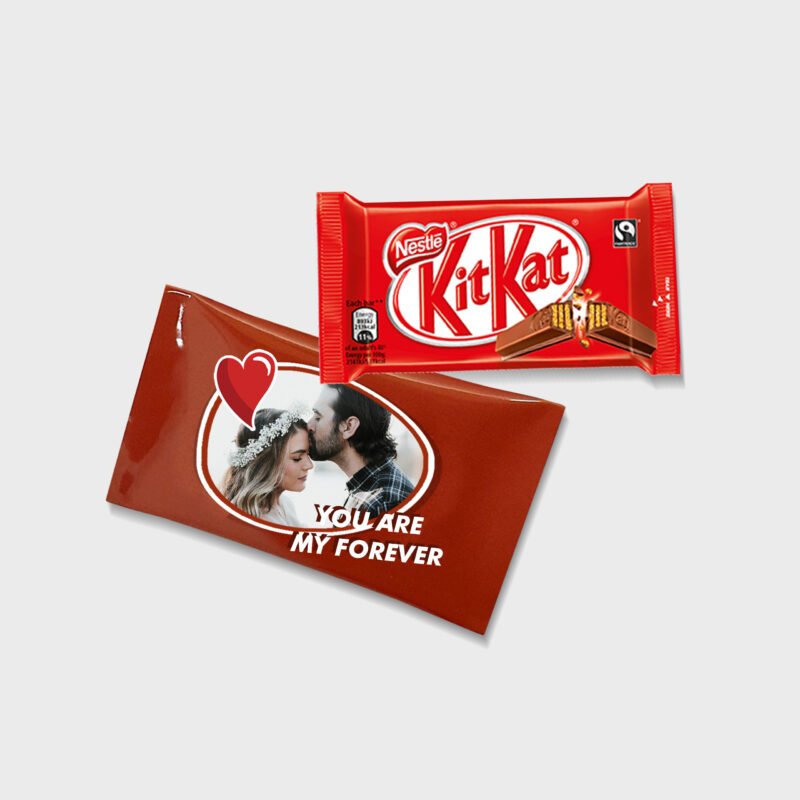 Valentine's Personalized KitKat (Pack of 4) - Image 2